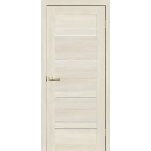 Дверь межкомнатная ламинированная Сибирь Профиль Lite doors L11 Бьянко, стекло белое матовое